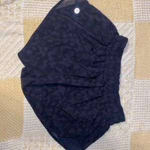 Black Cheetah Lululemon Shorts